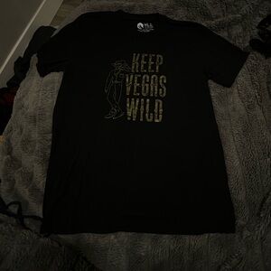 Keep Vegas wild t-shirt. Black men’s medium.